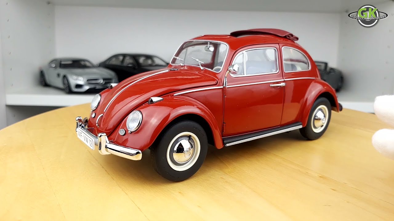 NEU! 1/18 Schuco VW Käfer mit Faltdach (Schuco Neuheiten 2021) | Diecast Modellauto Review