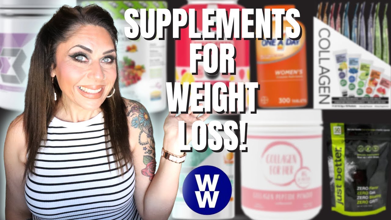 MY GO TO SUPPLEMENTS FOR WEIGHT LOSS & FITNESS - 141 POUNDS LOST - WEIGHT WATCHERS