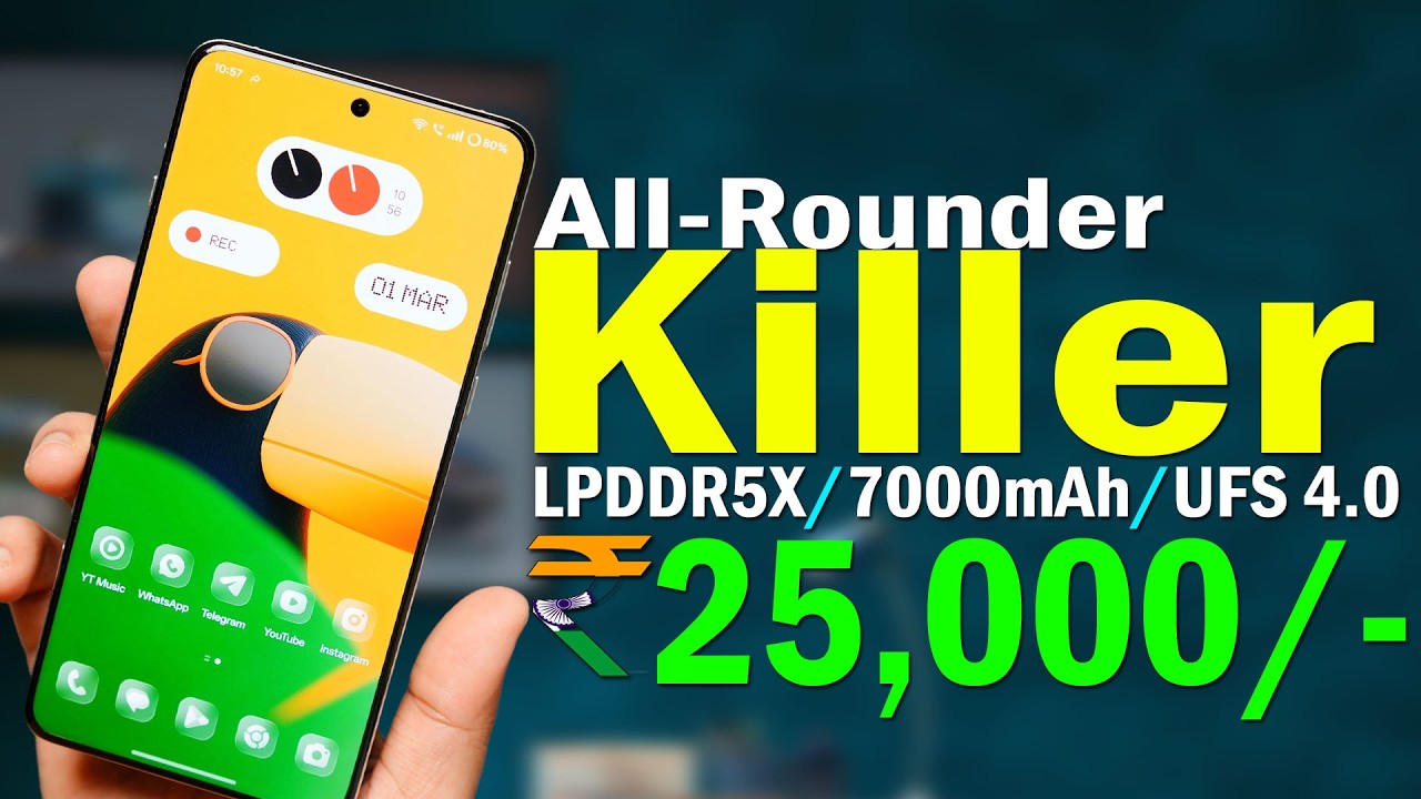 All-Rounder UFS4.0 AMOLED | Top 5 Best Smartphones Under 25000 | Best Phones Under 25000
