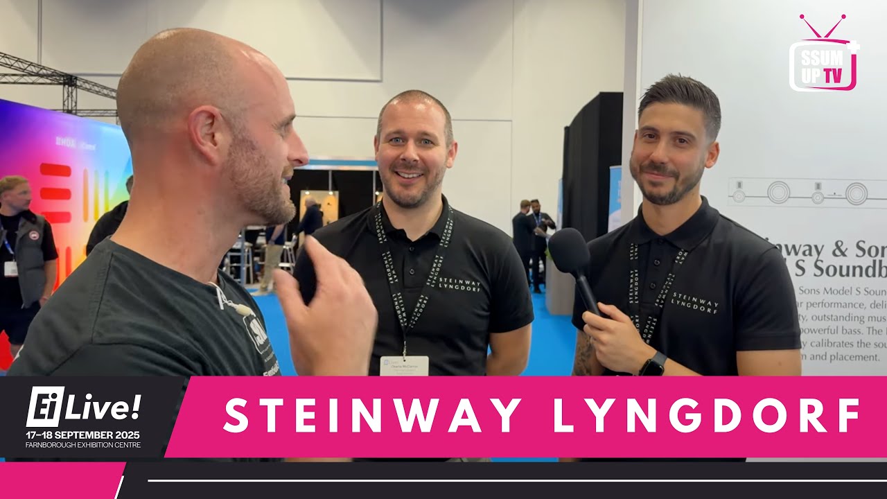 The boys from Steinway Lyngdorf show off some epic new products!