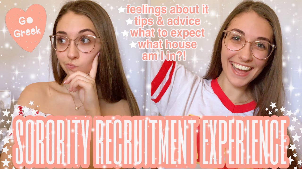 MY SORORITY RECRUITMENT EXPERIENCE: feelings, advice, + what to expect!!! | Arizona State University
