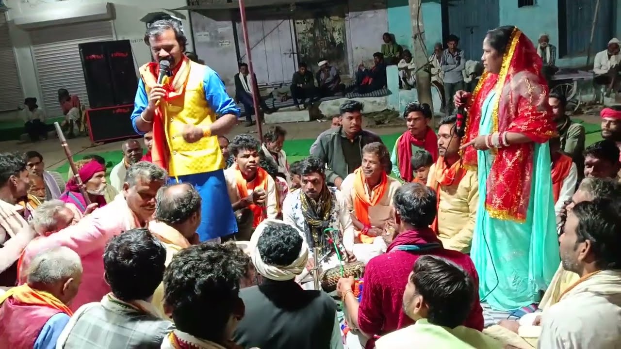 💚❤फागो का जंगी मुकाबला💙❤कृष्णा छंदी💜गायक रेवाबाई यादव💛विनोद श्रीपाल कार्यक्रम ग्राम निवारी 👌