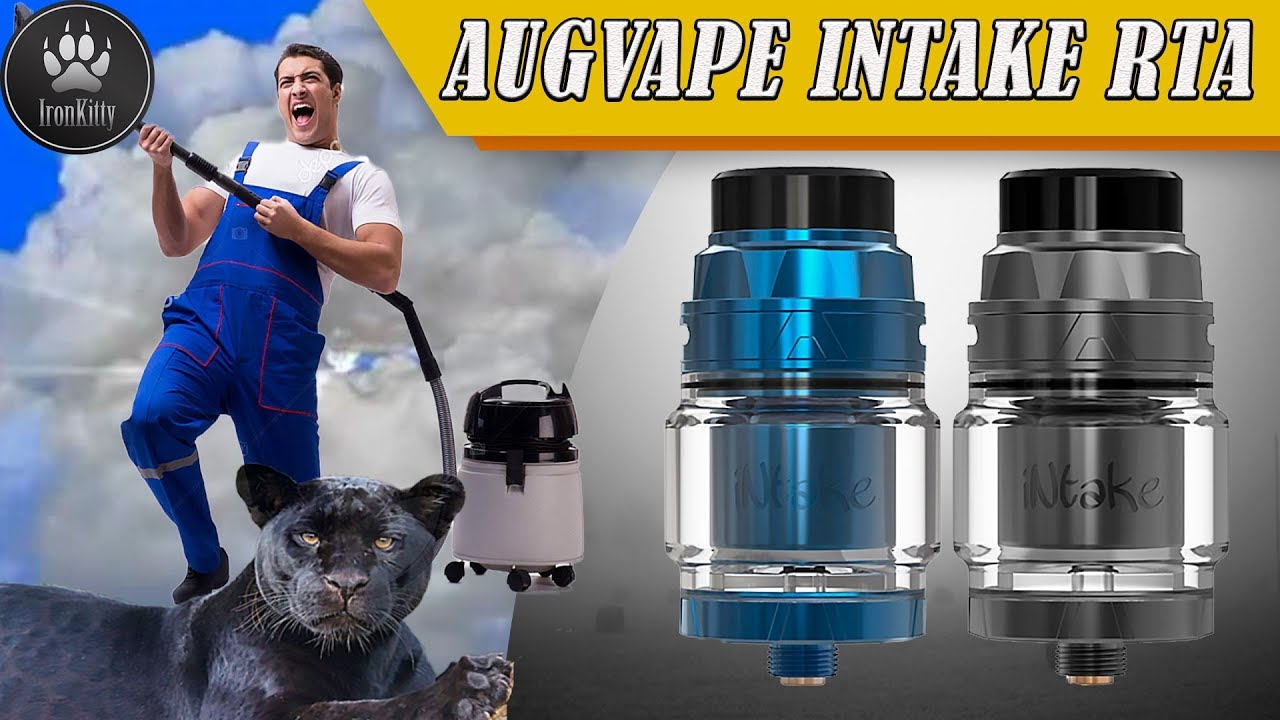 INTAKE RTA  by Mike Vapes & Augvape / ОДНА СПИРАЛЬ - ПРОТЕЧЕК точка НЕТ