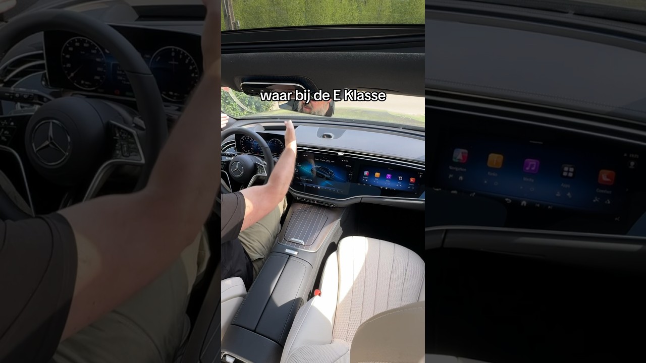 Mercedes E Klasse: MBUX SuperScreen! ✨