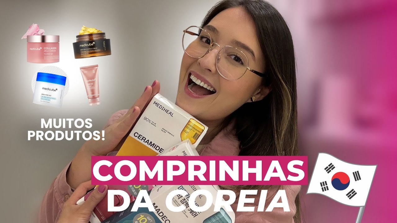 COMPRINHAS COREIA: Skincare Coreano, Produtos Diferentões, Makes…
