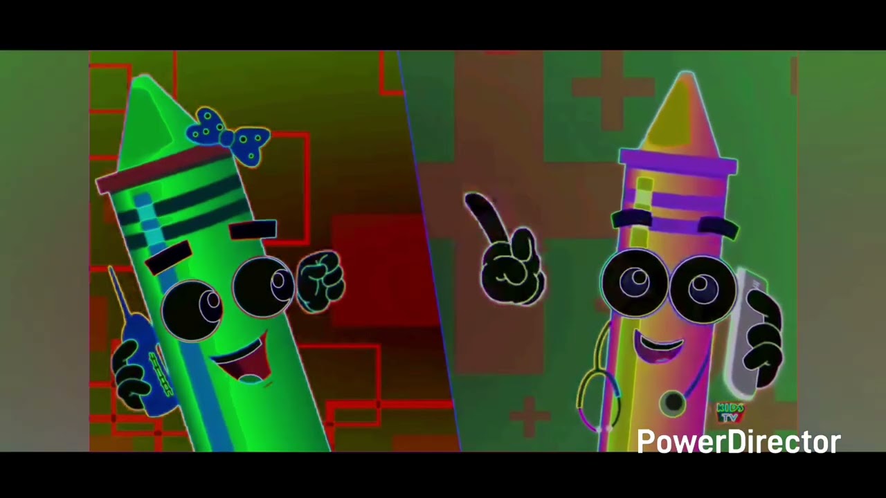 Five Little Crayons Kids Tv Intro Logo Effects Sponsored By Klasky Csupo 2001 Effects Real G Major 4