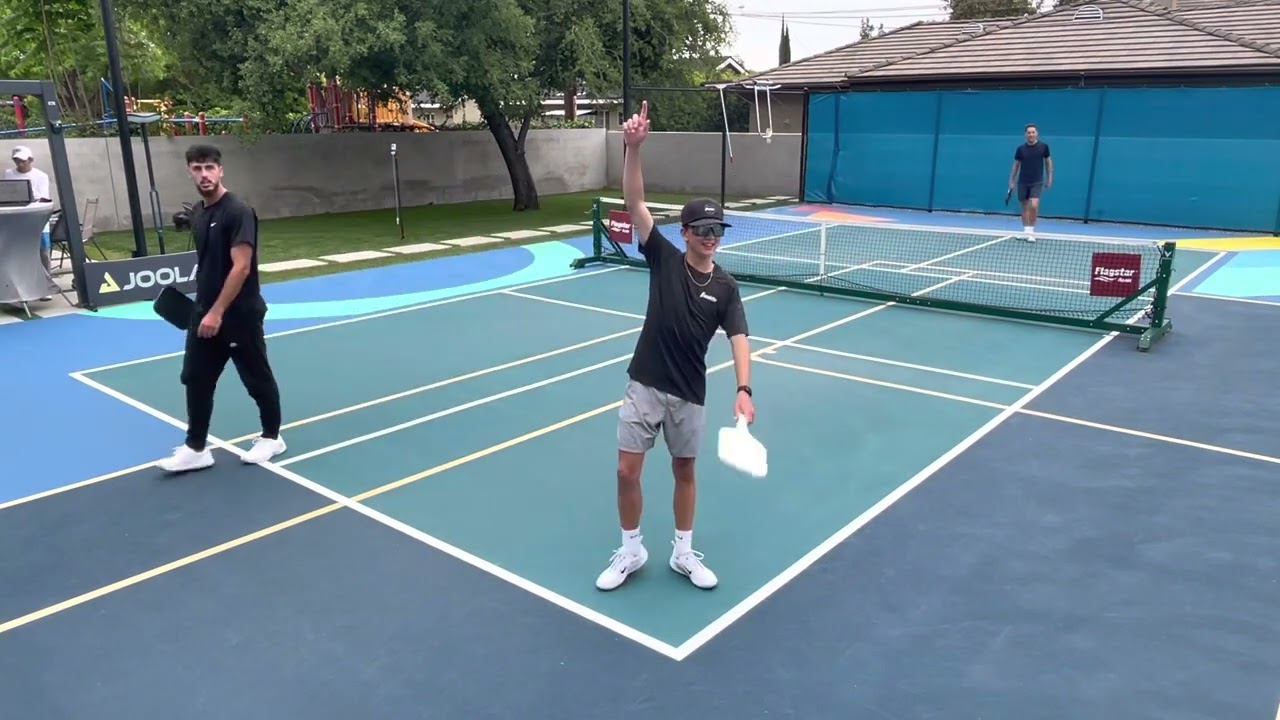 Hayden Patriquin - Matt Baca - DJ Young - Callan Dawson Pro Rec Pickleball Piccadilly 5/10/23