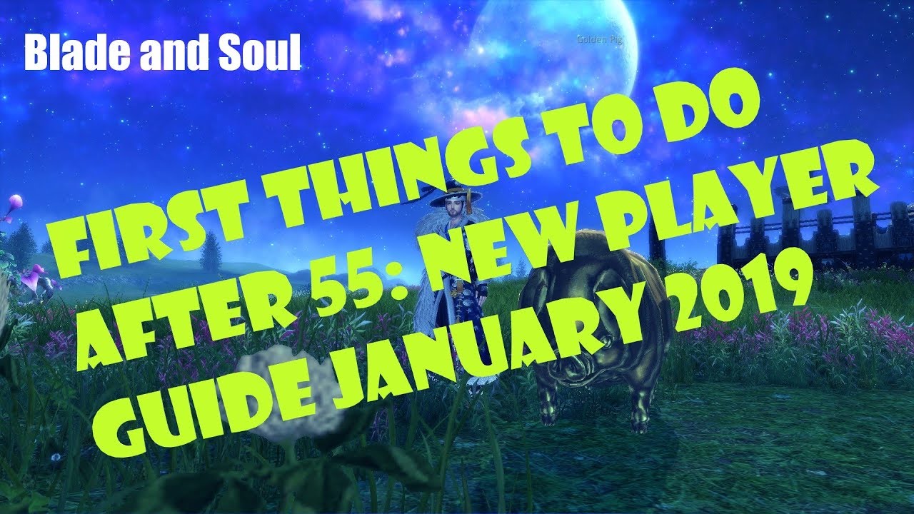 [Blade and Soul] First Things to do After Level 55: New Player Guide January 2019