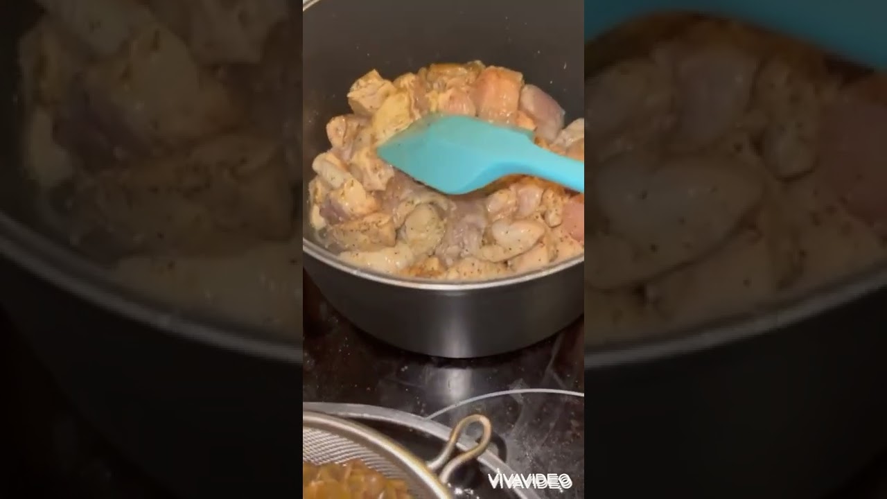Pollo en salsa de Tahini