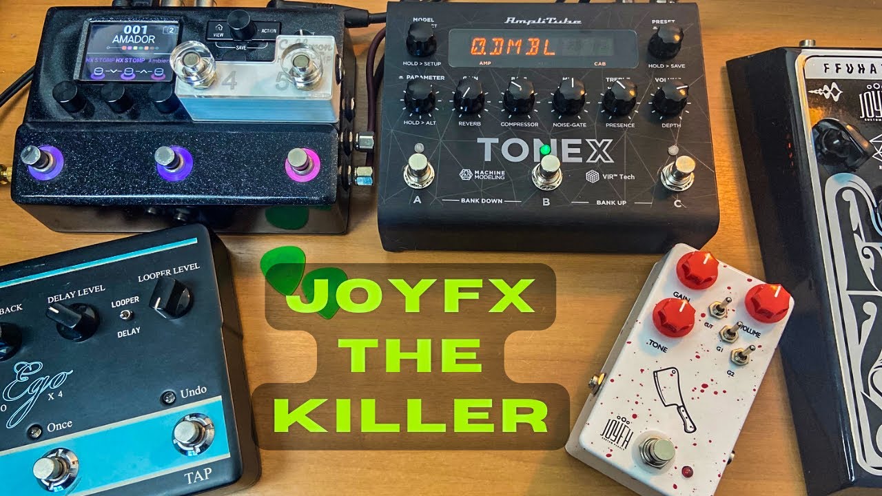 Joyfx The Killer | Bixonic Expandora/JHS The Kilt Clone | Franco Guitar Parts | Perfect Tone | Tonex