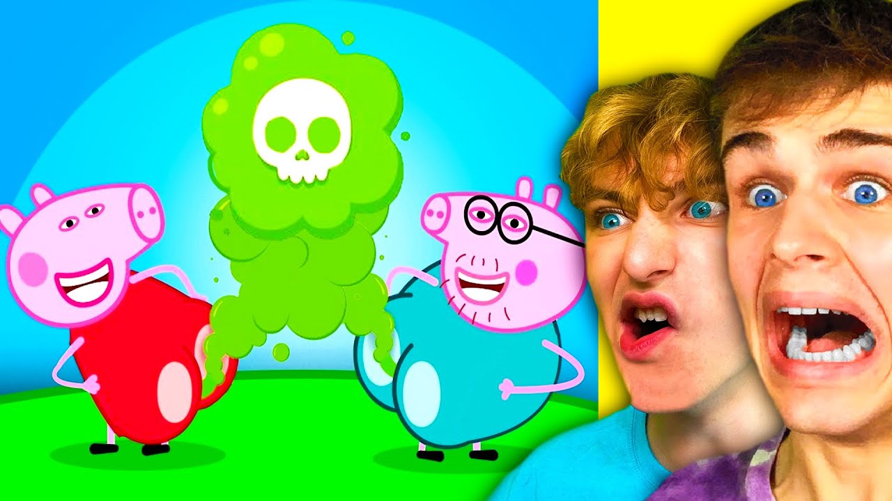 Zkus se NESMÁT PRASÁTKO PEPA ANIMACE!