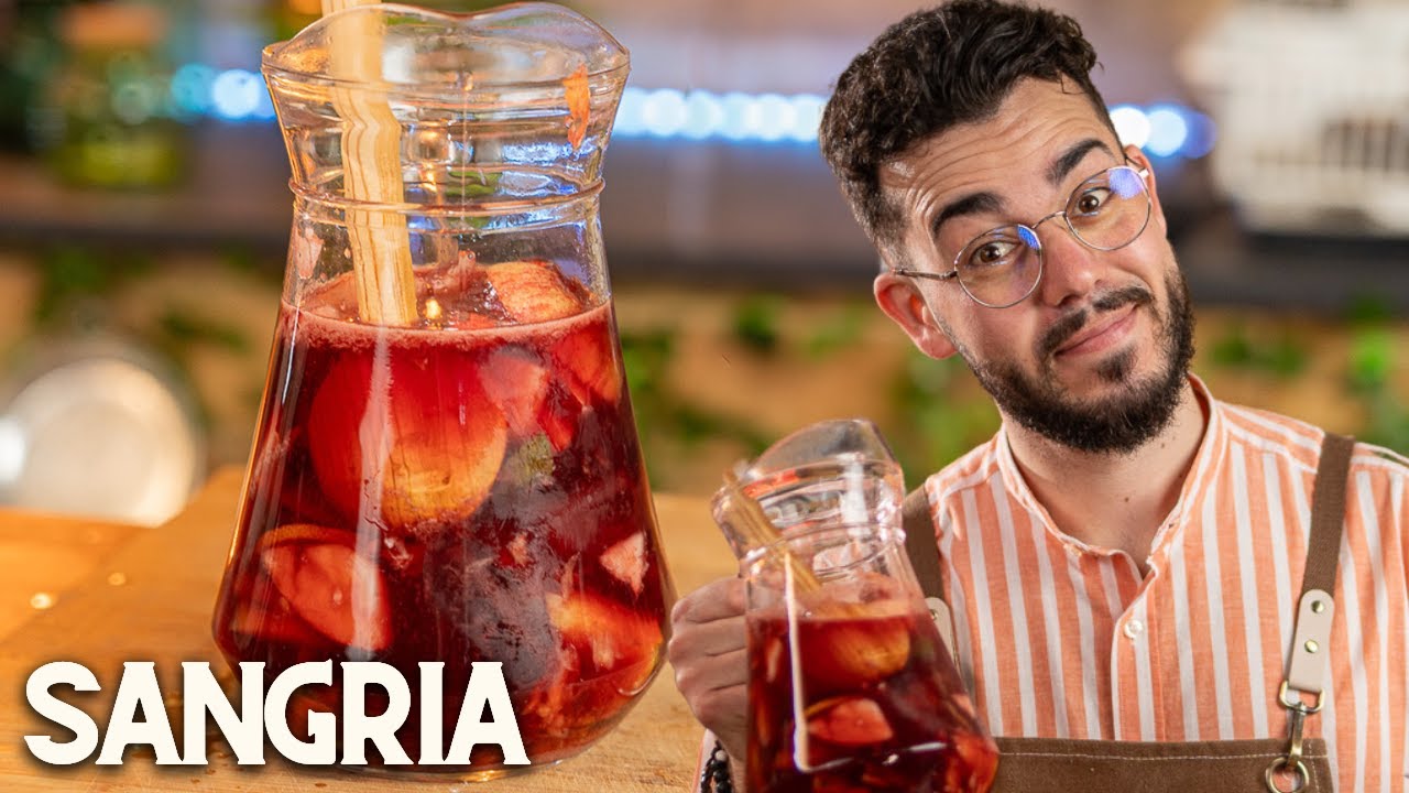 Vai ser a MELHOR SANGRIA do MUNDO!