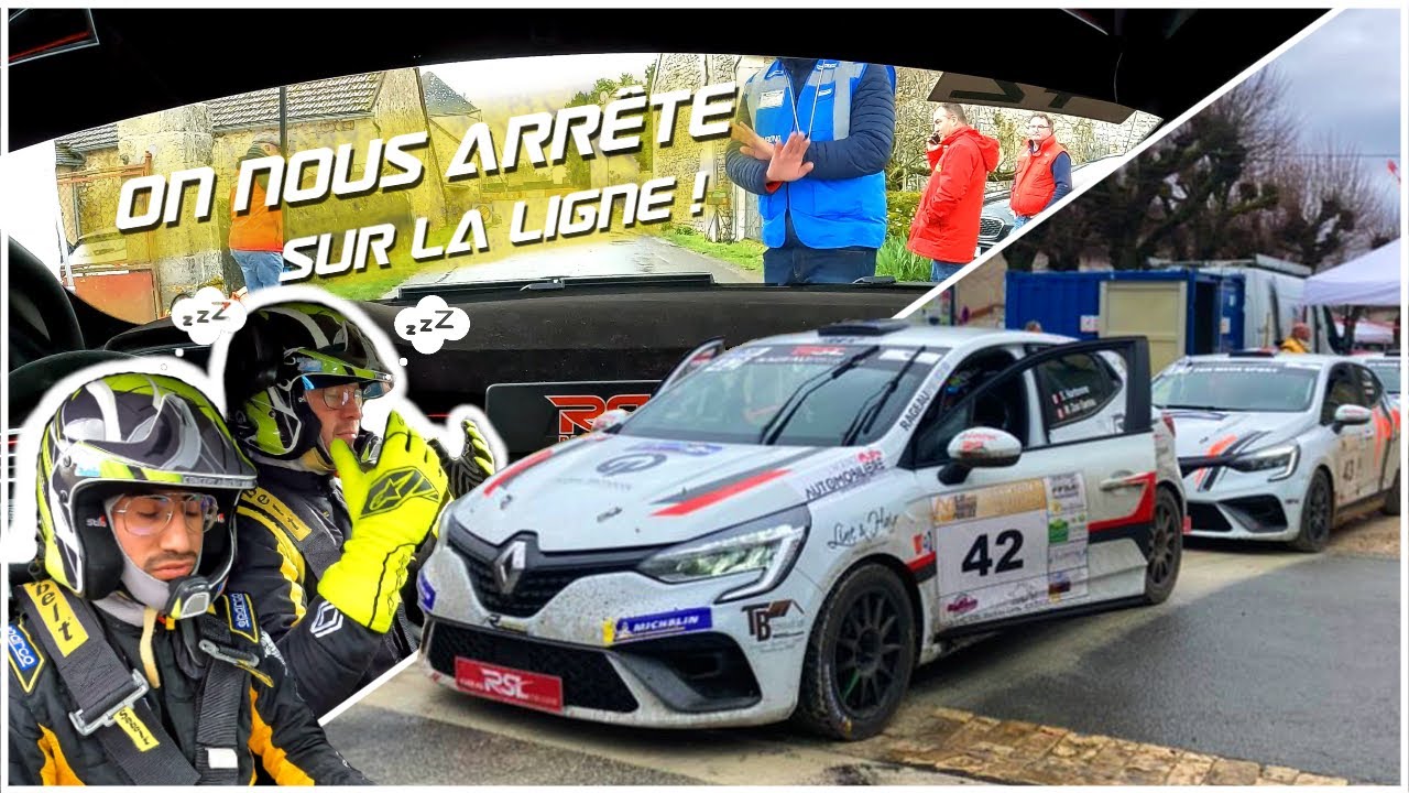 Rallye de la Vienne 2024 - es5 / On nous arrête sur la ligne ! [Caméras embarquées]
