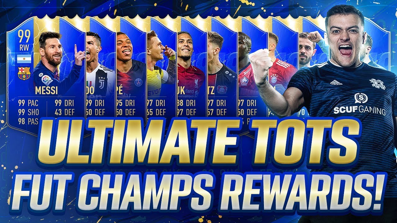 BEST FUT CHAMPS REWARDS OF THE YEAR!! MY ULTIMATE TOTS & RED PLAYER PICKS! FIFA 19 PACK OPENING!