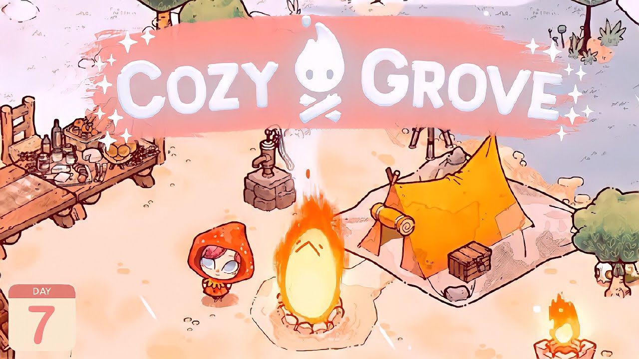 Upgrading & Decorating My Tent! ⛺ | Cozy Grove #7