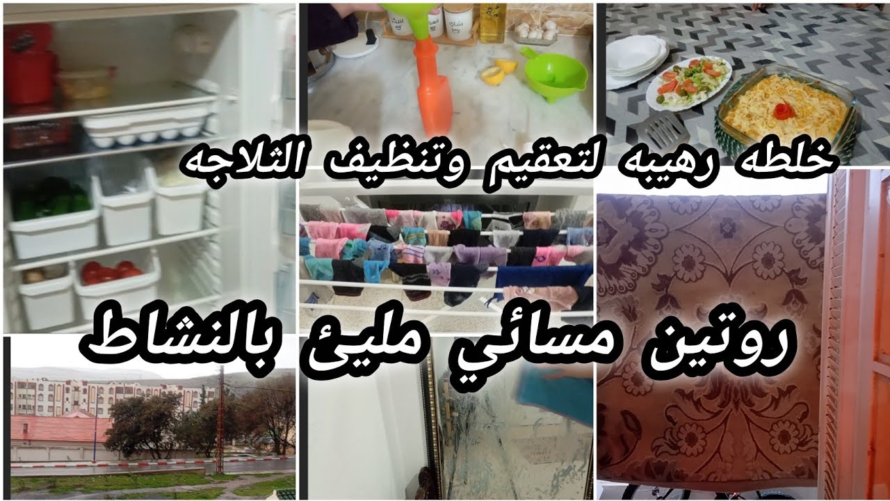 #خلطه_رهيبه_لتنظيف_وتعقيم_الثلاجه#روتين_مسائي_مليئ_بالنشاط#قغاتان_شورما#المراة_الفحله_لازم تكون واقف