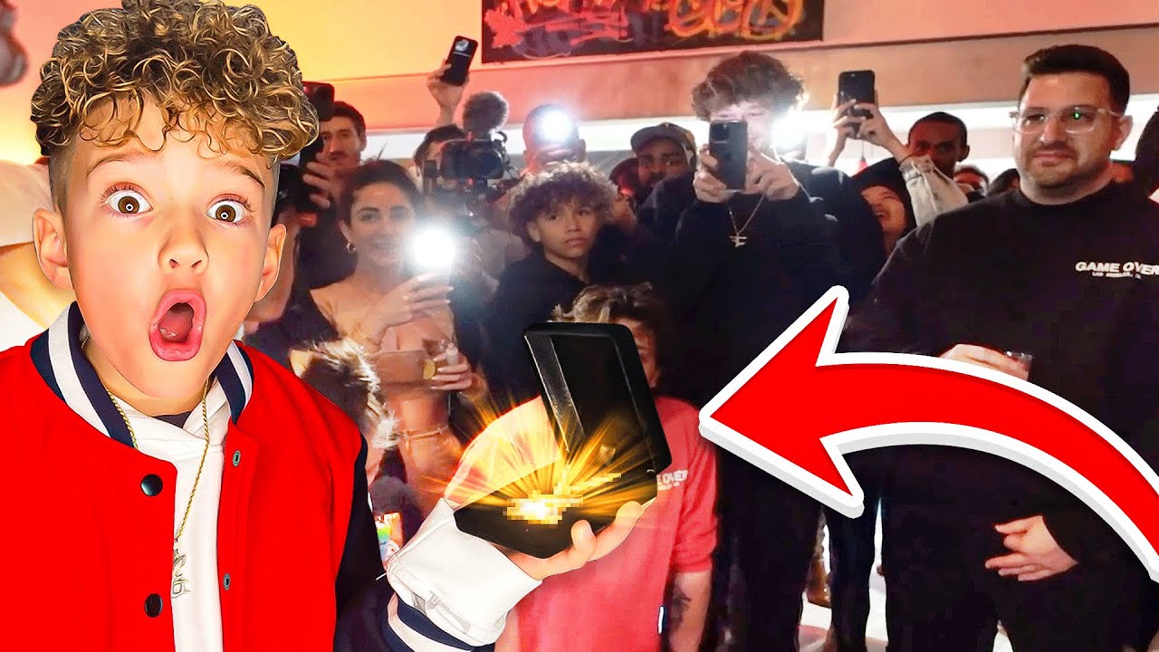 SURPRISING RowdyRogan with THIS at His 1 MILLION SUBSCRIBER PARTY 😮