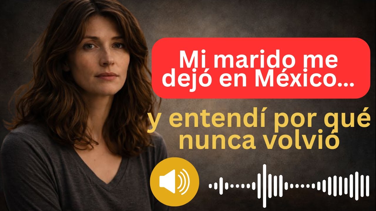 Mi marido me  dejó en México…y entendí por qué nunca volvió