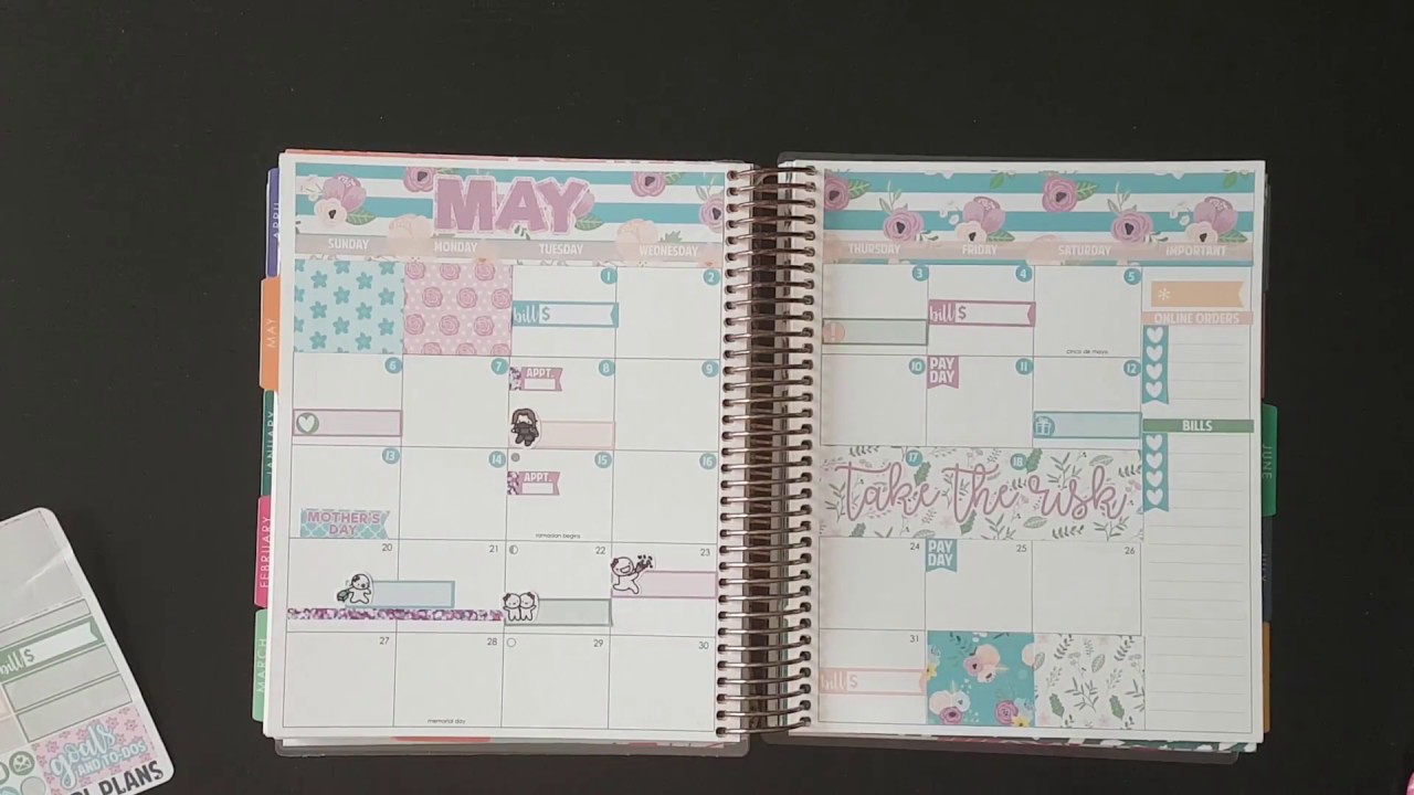 Plan With Me May 2018 Feat. KPL Plans