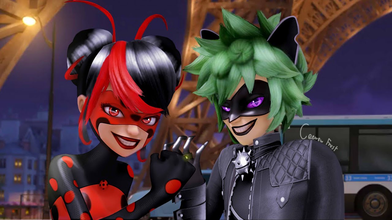 Miraculous Ladybug [Speededit] Shadybug & Claw Noir