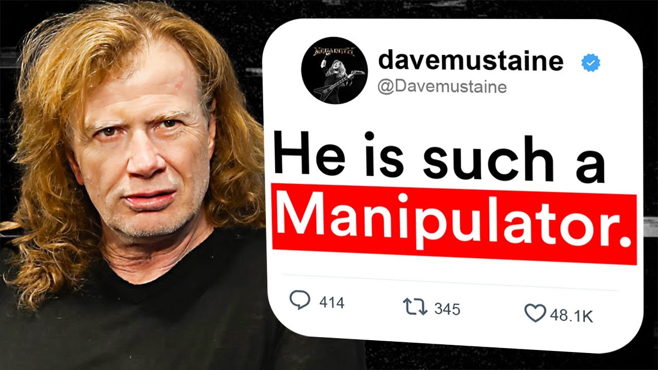 At 63, Dave Mustaine Finally Names 9 Artists He HATED Most!