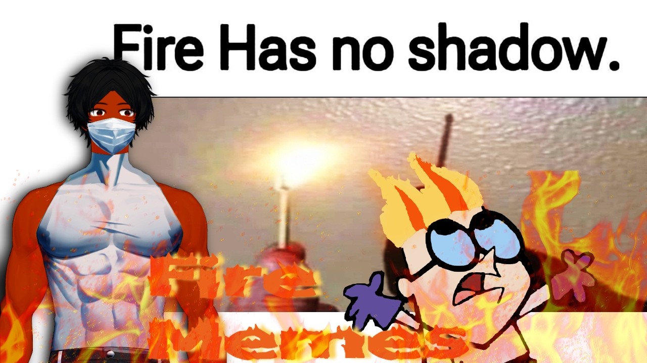THROUGH THE FIRE AND FLAMES! | Fire memes Vaazkl Reaction