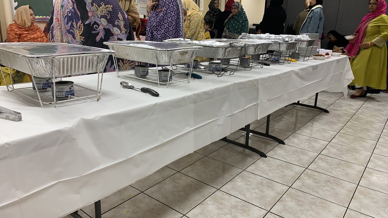 #usa#Sunday school iftar dinner_فطور_المدرسه الاسلاميه #