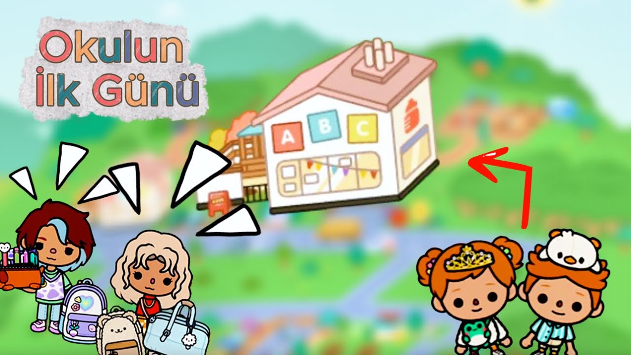 Okulun İlk Günü Pt2/ Bol Sohbetli / Toca Boca World Türkçe | TOCA YOKO *Vioced