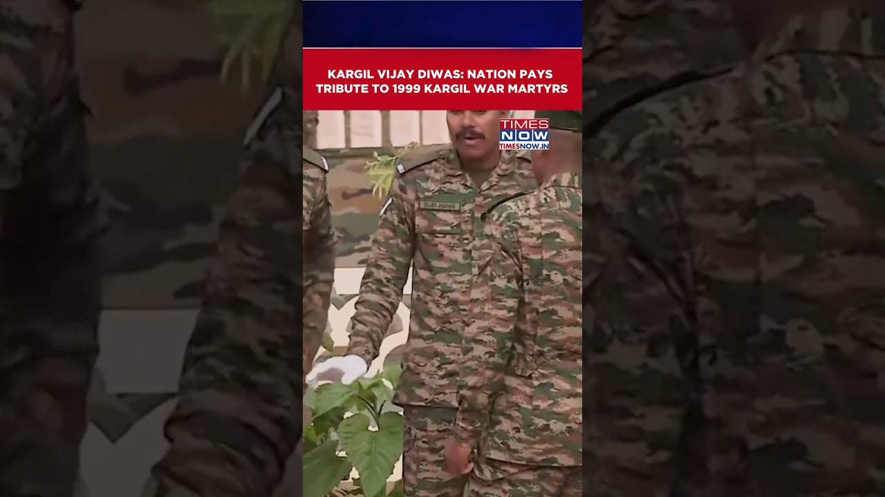 Kargil Vijay Diwas: India Pays Tribute To 1999 Kargil War Martyrs At Drass War Memorial