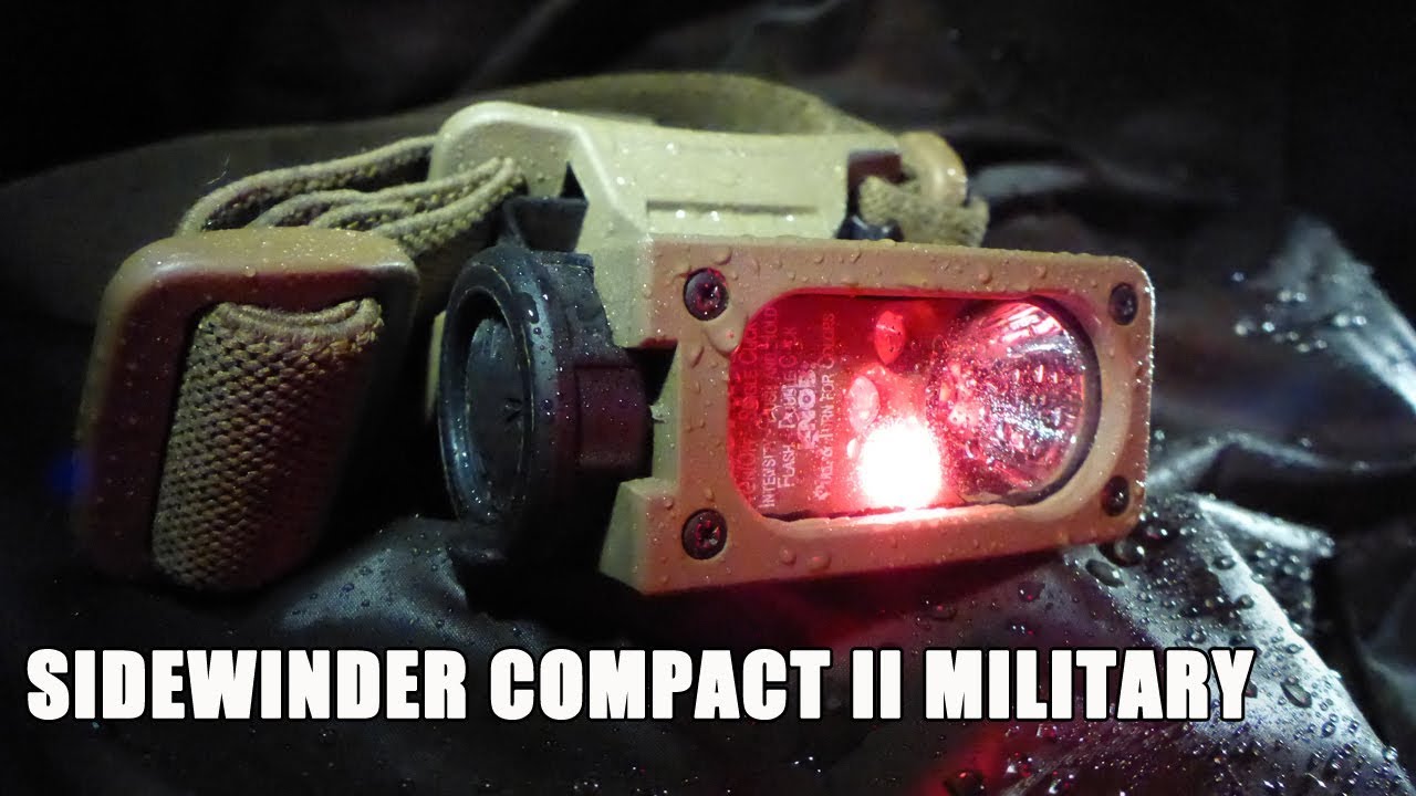 Военный тактический фонарь Sidewinder Compact II Military |  Обзор