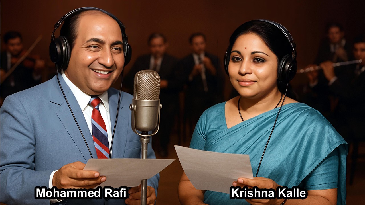 Mohammed Rafi with Krishna Kalle Duet Song