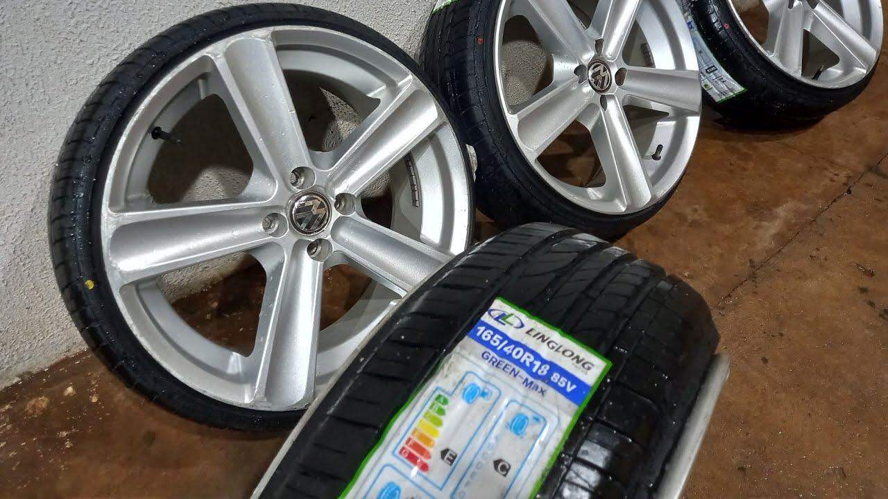 COLOQUEI PNEUS 165/40 NAS RODAS 18 TALA 7,5