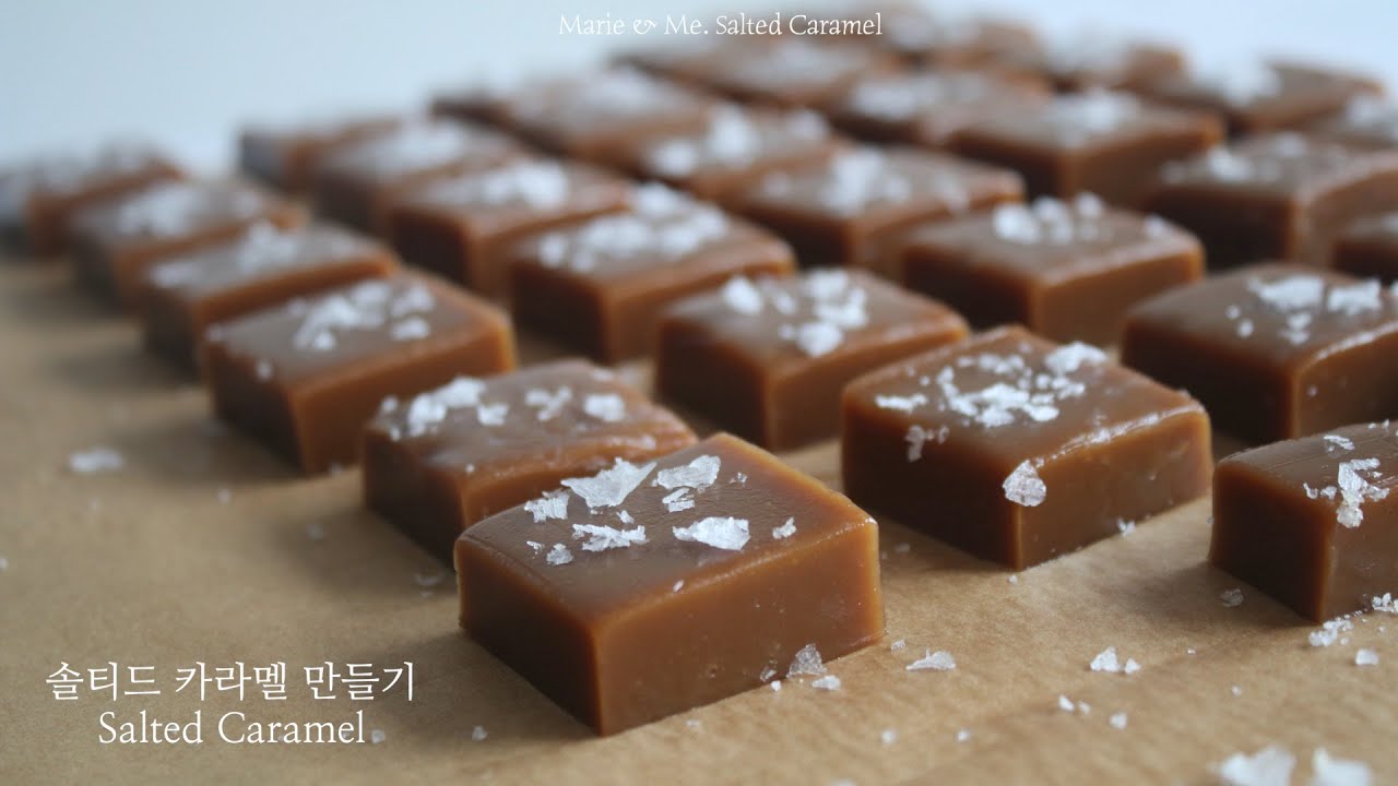 솔티드 카라멜 만들기 | Marienme(Salted Caramel)