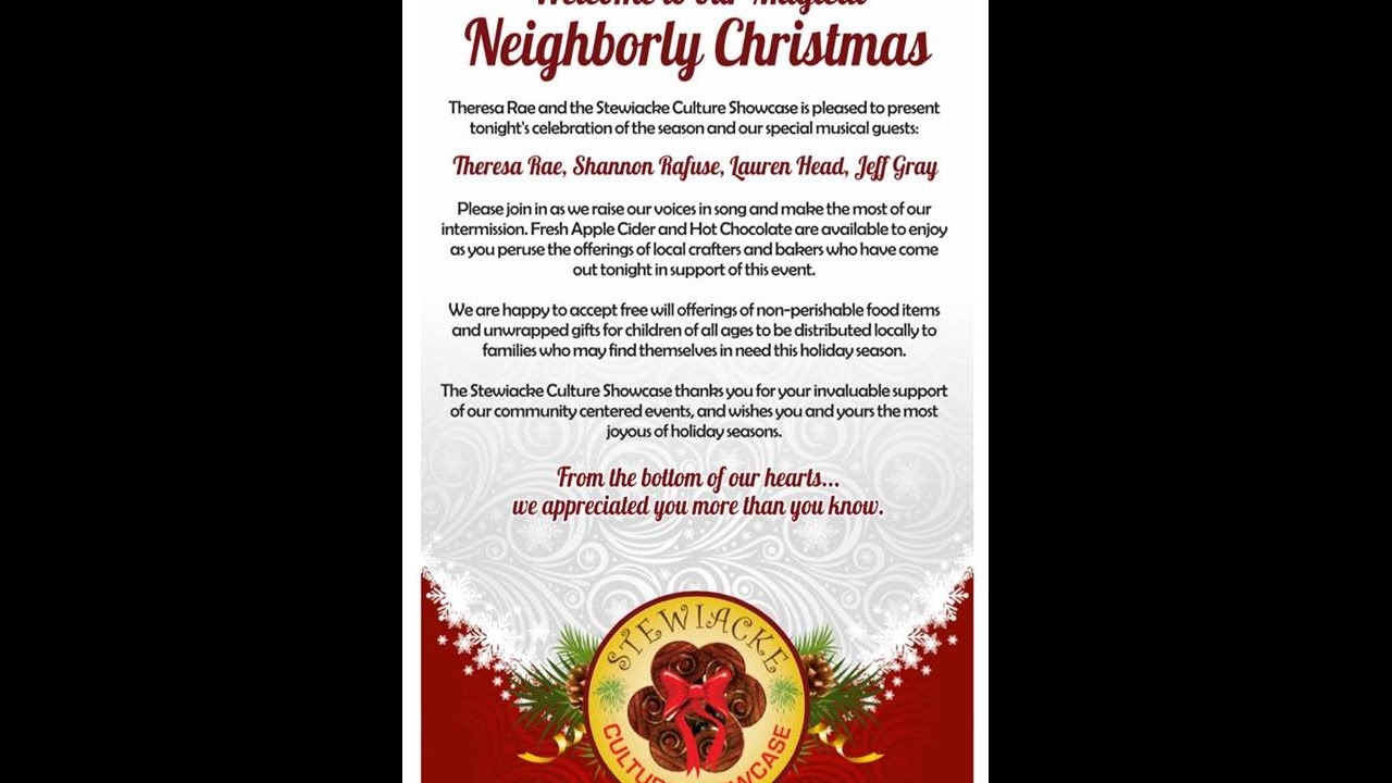 That Stewiacke Snow - Jeff Scott Gray - Magical Neighborly Christmas Event Series