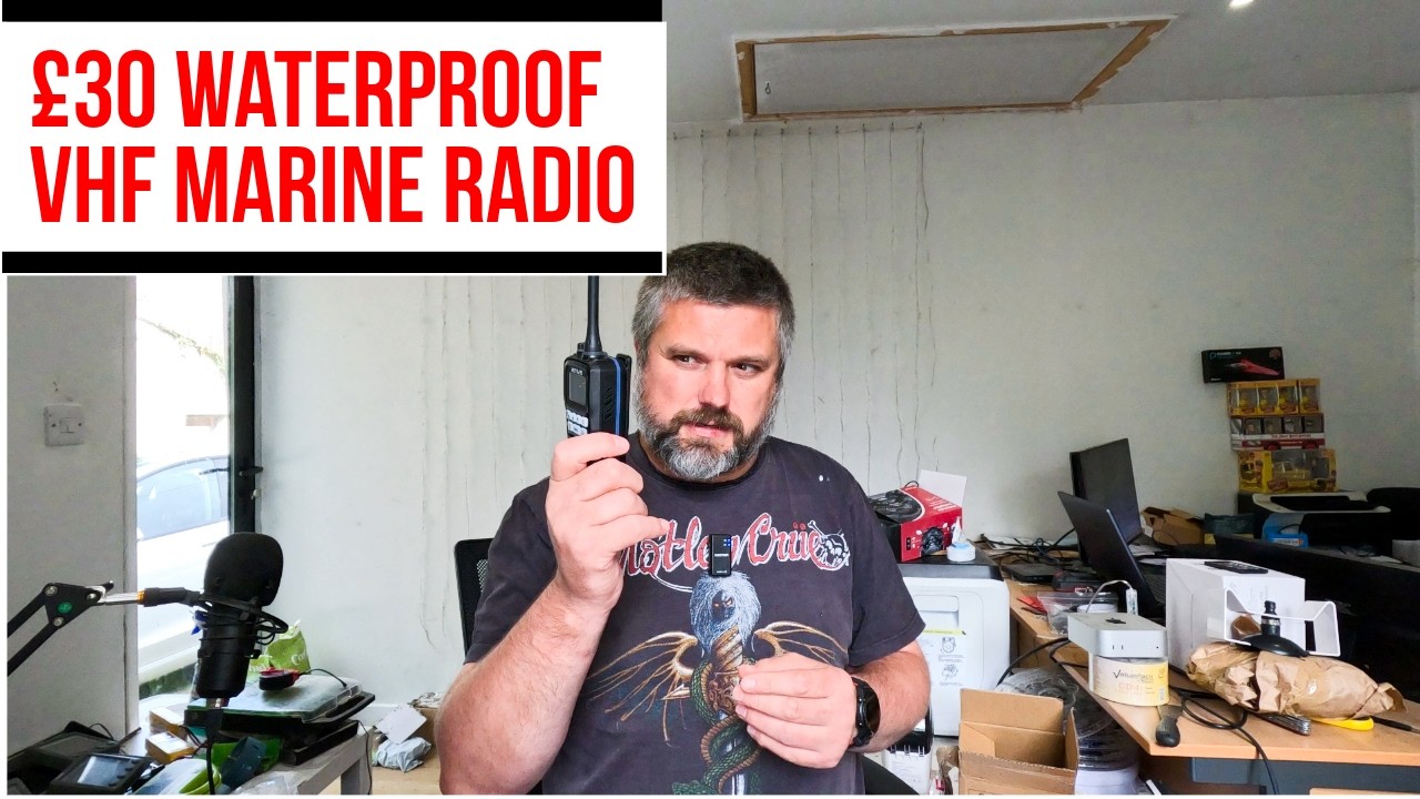 Radio VHF marina Retevis RM01 🔓 Desbloquea canales del Reino Unido M1/37 | VHF econ&oacute;mica de AliEx...