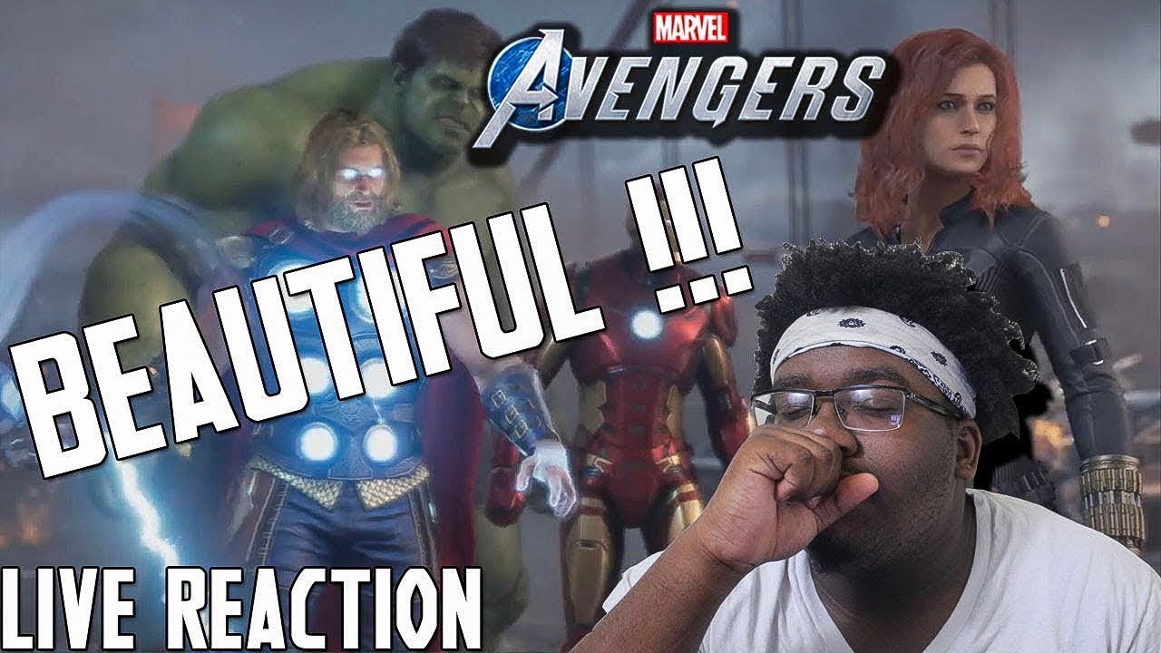 THIS LOOKS REALLY GOOD !!! Marvel&rsquo;s Avengers A-Day Prologue Gameplay REACTION !!!