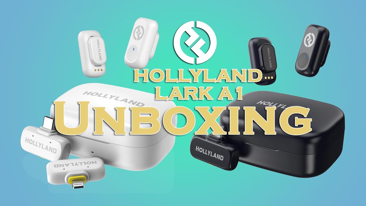 HOLLYLAND Lark A1 Unboxing - Best Budget Wireless Mic for Creators ? #pwaase360 #hollyland lark A1