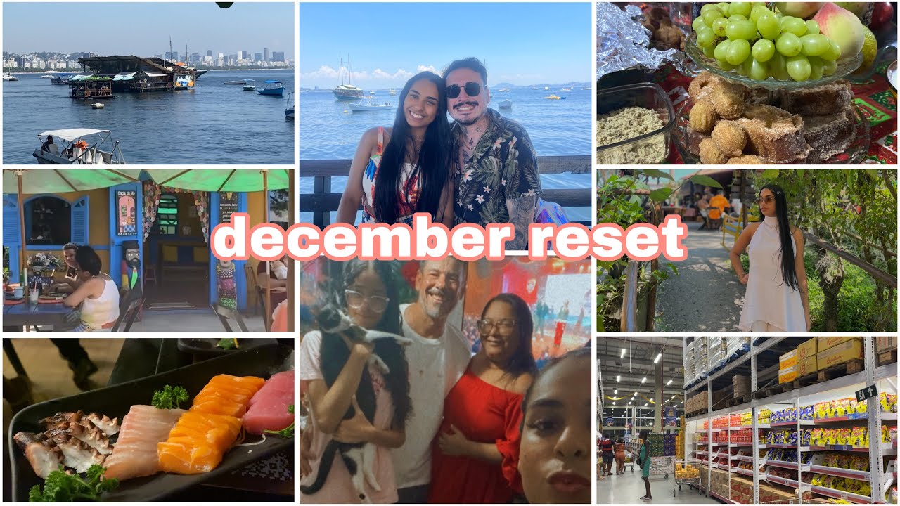december reset ☀️ | fiz bronze, banho de gel nas unhas 💅 nosso natal 2025 e flutuante rio