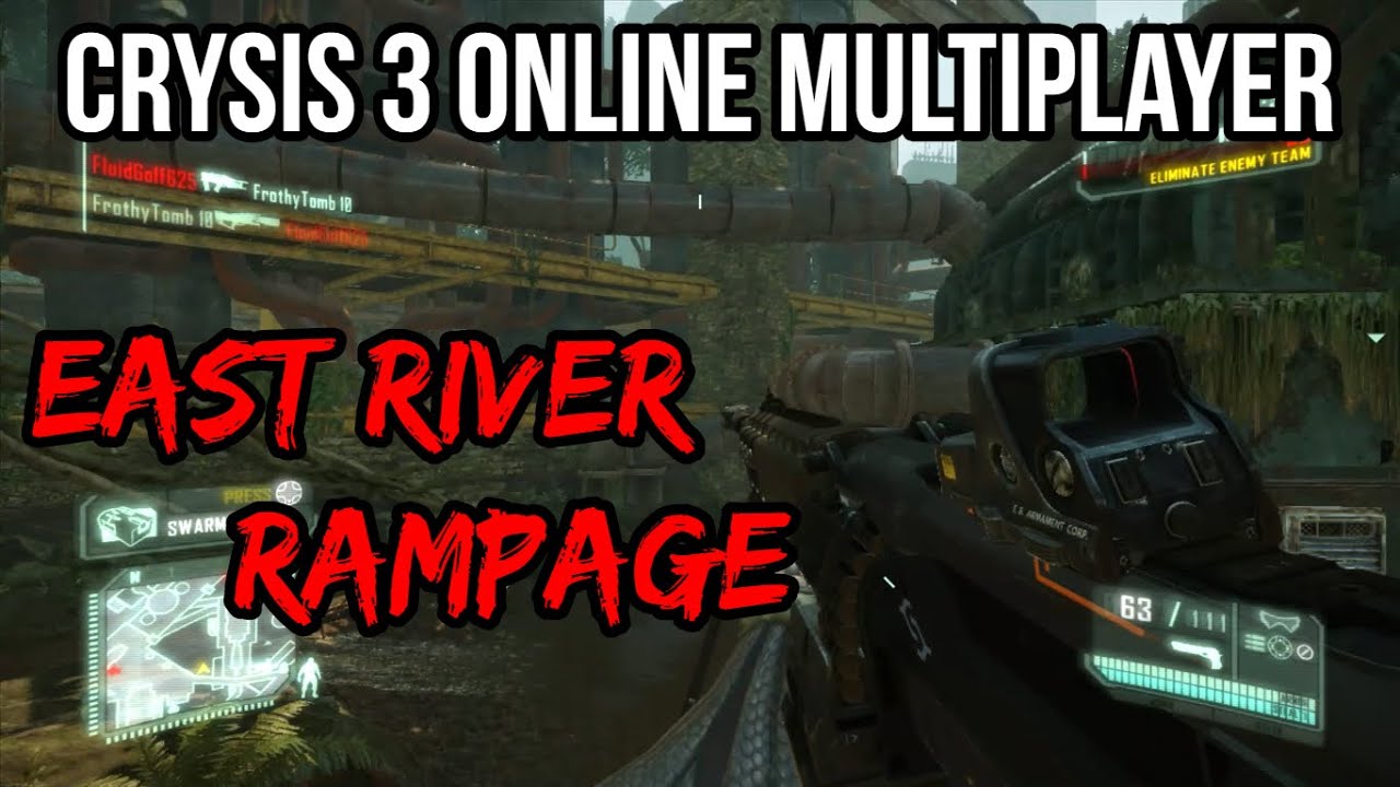 Crysis 3 Online Multiplayer Gameplay - East River Rampage