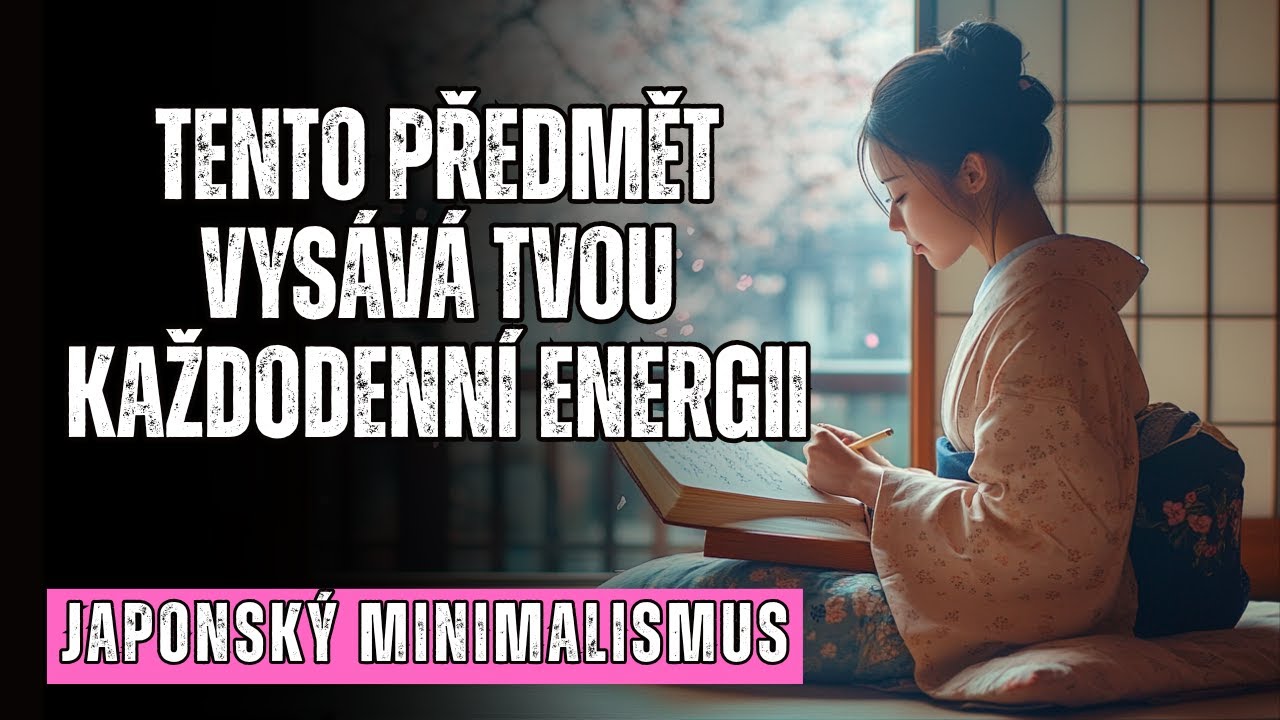 JAPONSKÝ MINIMALISMUS: Předmět ve tvém domě, který ti každý den vysává energii