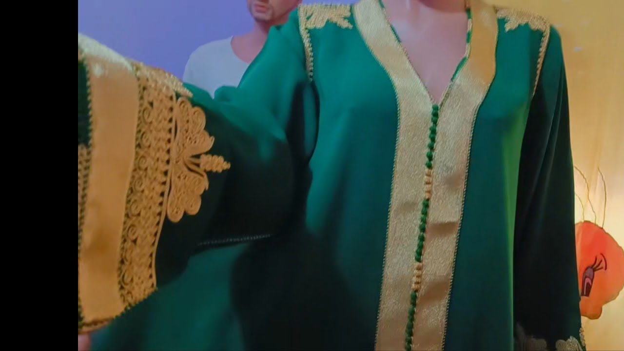 باطرون هذا القفطان كلوش patron de ce caftan cloche