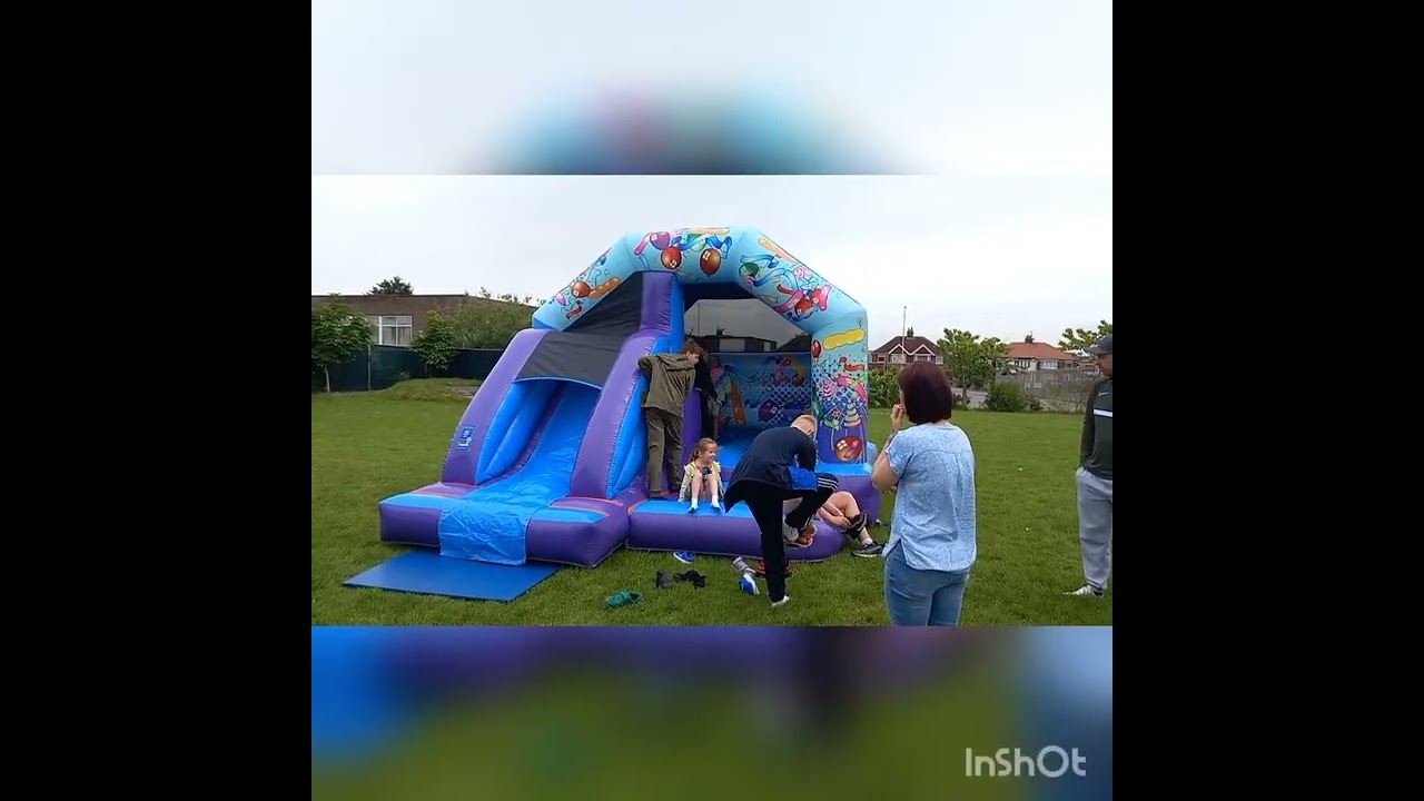 Kids Party hosted by DJ Dave Bear & All Occasions Entertainments Blackpool (with bouncy castle)