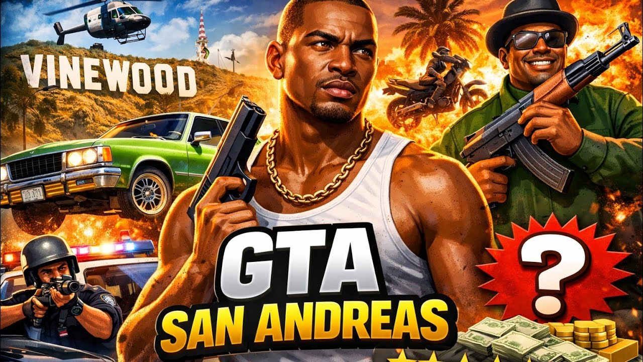 LIVE GTA San Andreas PS5 THE DEFINITIVE EDITION