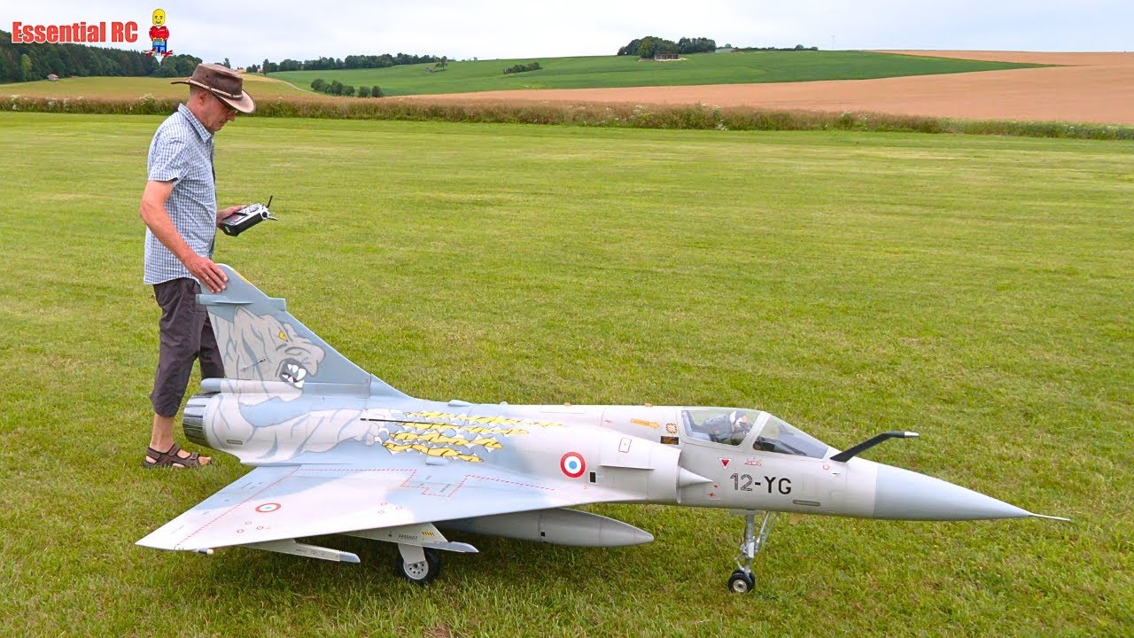 SUPER REALISTIC ! Mirage 2000 RC Turbine Jet | Airliner Meeting 2024