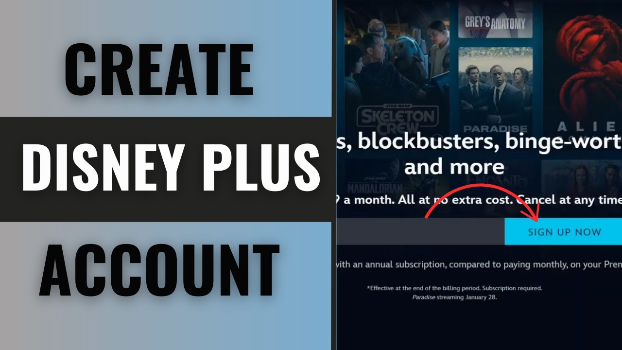 How to Create or Open Disney Plus Account Online