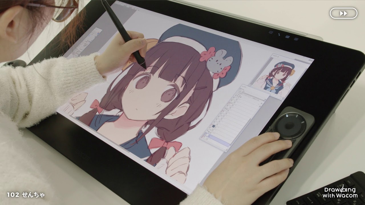 イラストレーター せんちゃ - Drawing with Wacom (DwW)