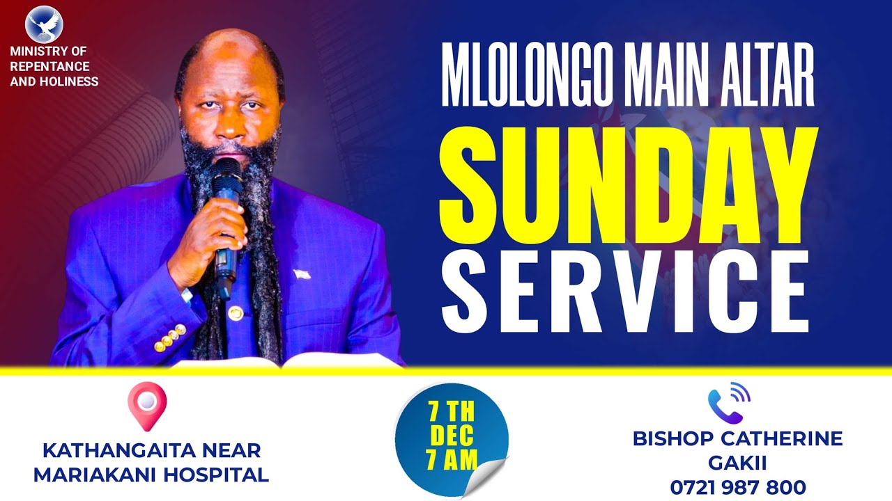 Mlolongo Main Altar Sunday Service 7 December 2025