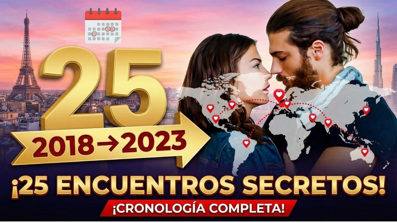 ¡25 ENCUENTROS SECRETOS en 5 Años: La Cronología COMPLETA de Can y Demet!