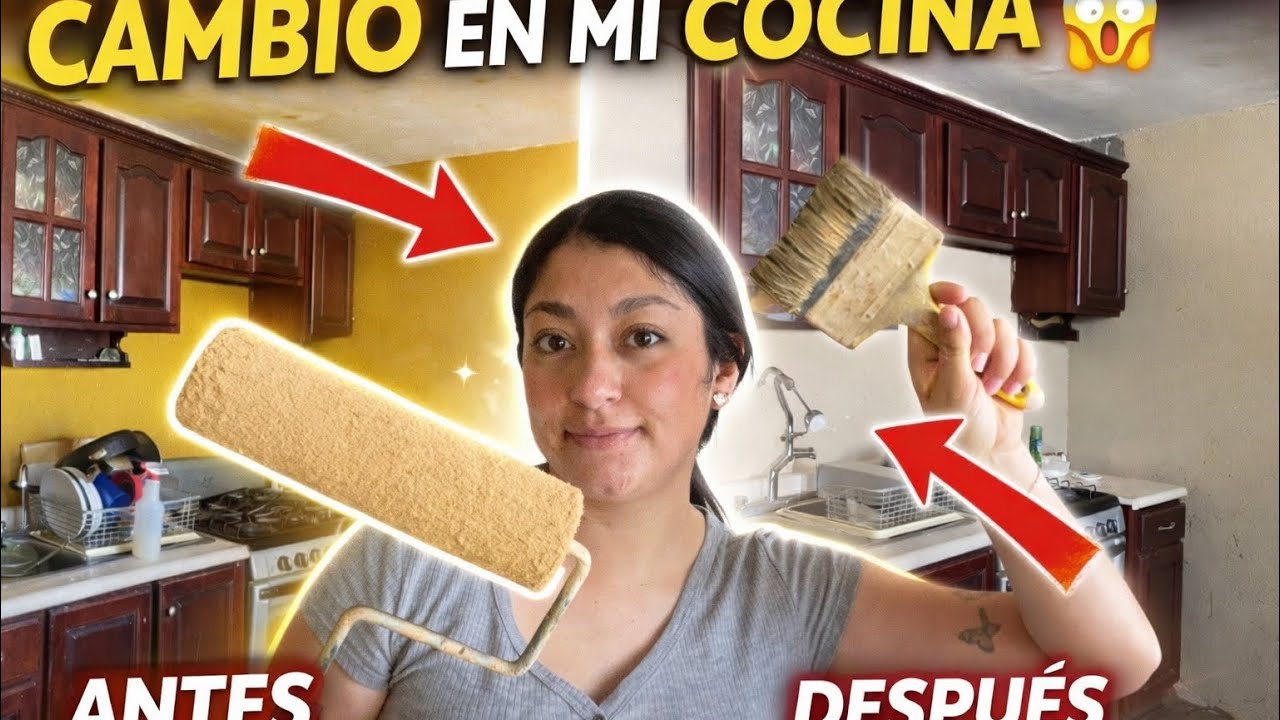 Al fin PINTAMOS la cocina🎨| Cambios con POCO PRESUPUESTO 💸