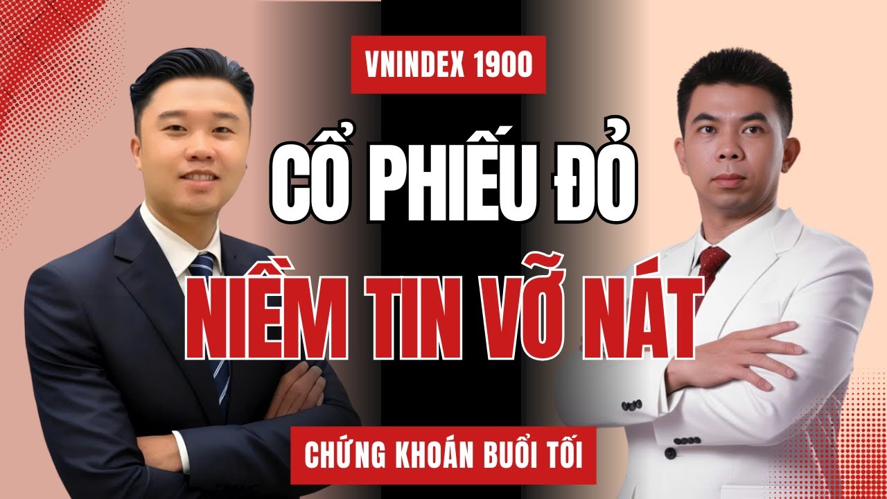 VNindex 1900 – Đổ Xô Bán Đỏ Cổ Phiếu Khi Niềm Tin Sụp Đổ!